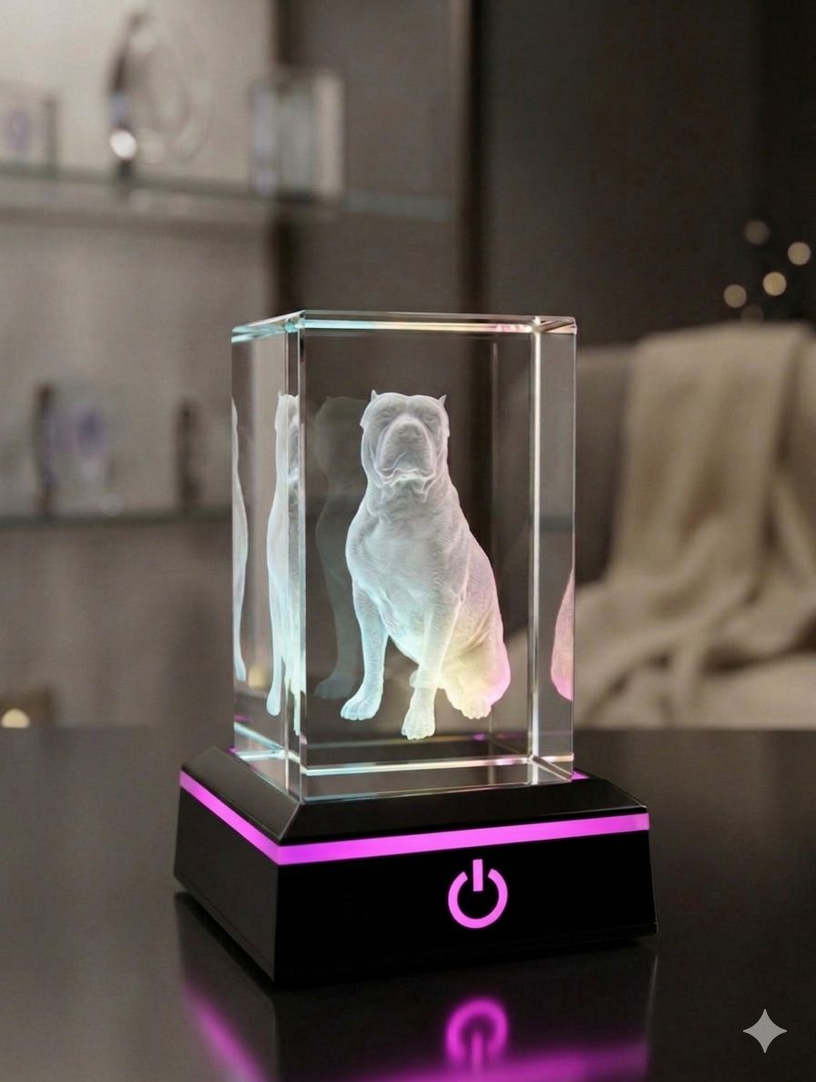 Magischer Personalisierter 3D Fotowürfel