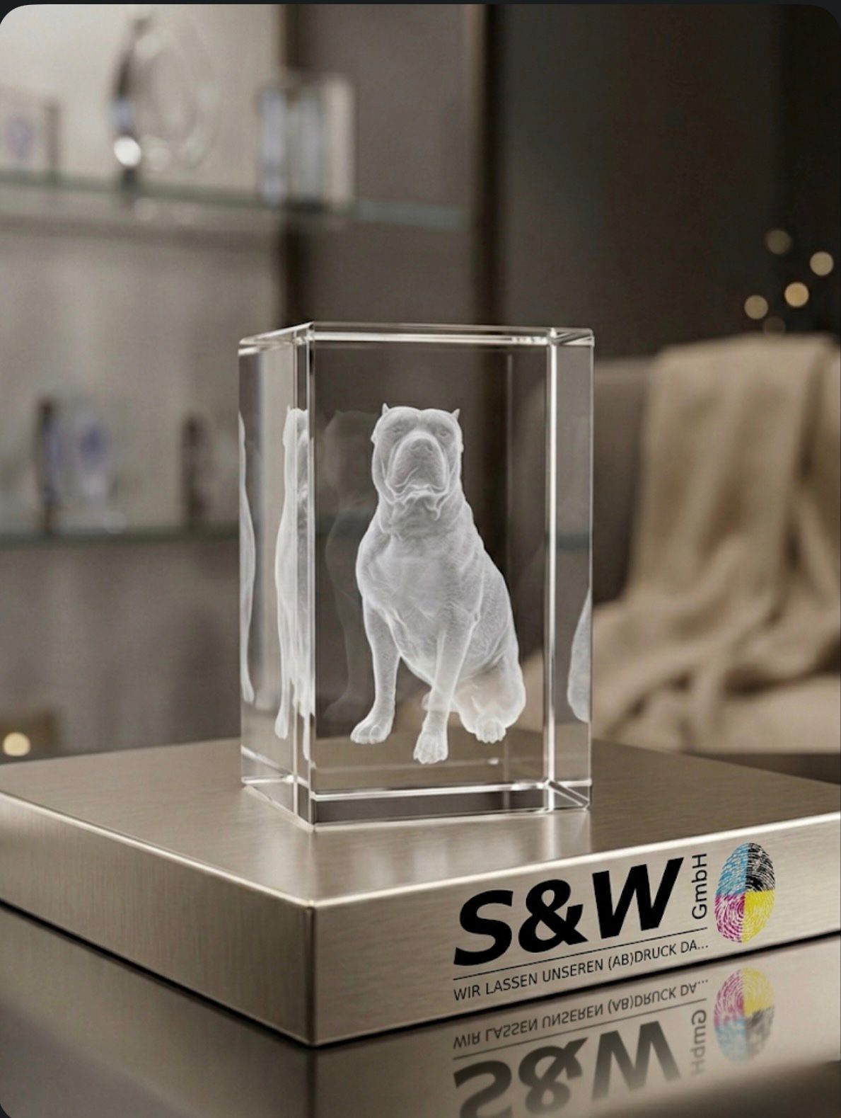 Magischer Personalisierter 3D Fotowürfel