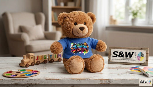 Personalisierter Kuschelbär