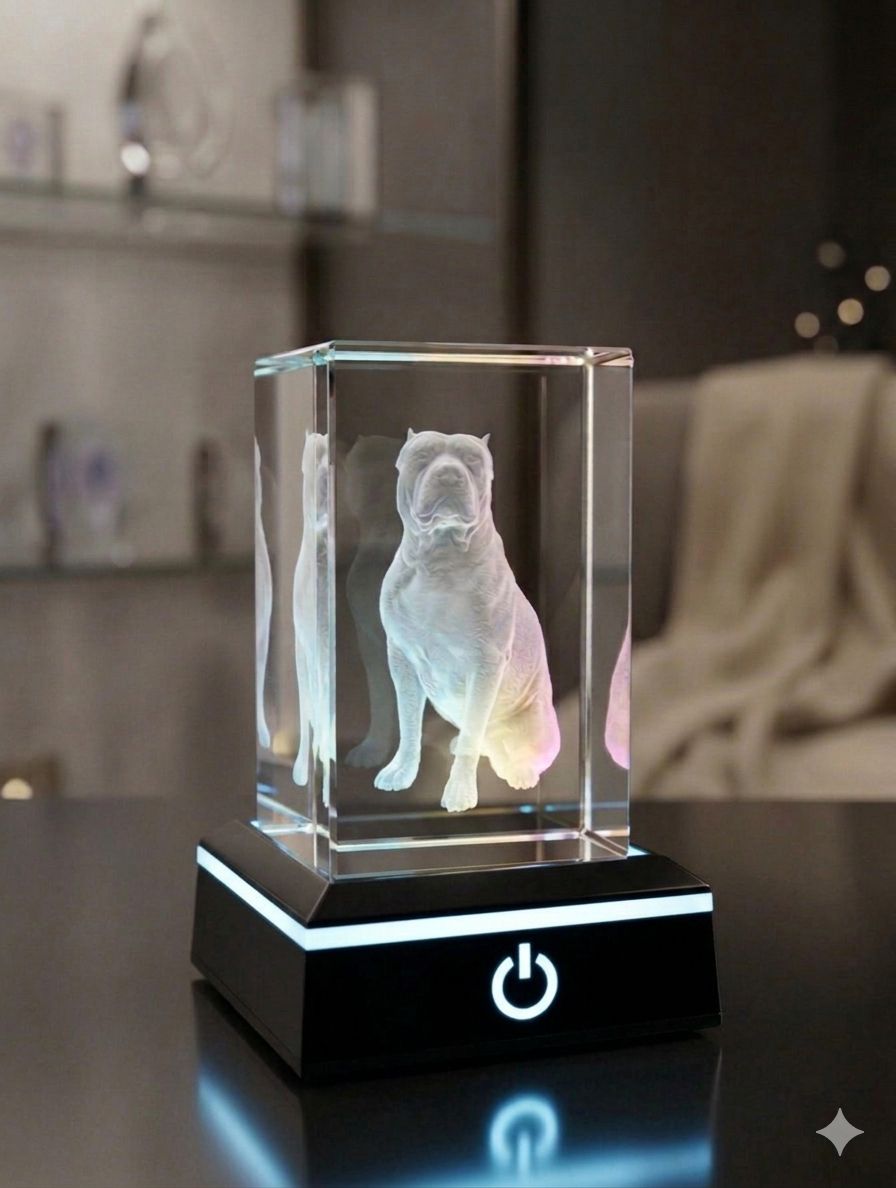 Magischer Personalisierter 3D Fotowürfel